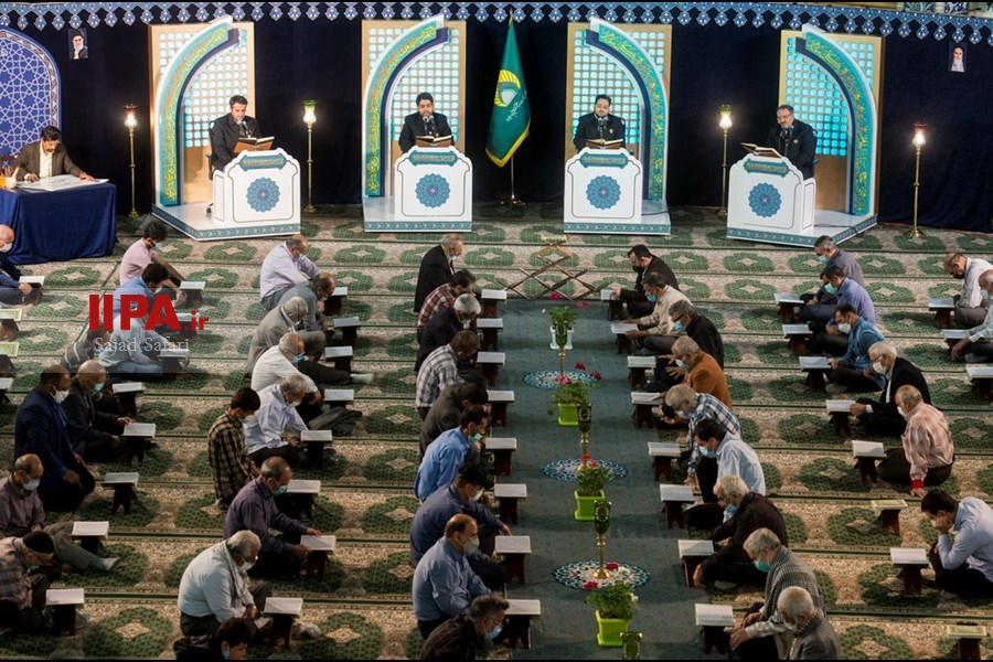   مراسم جزء خوانی قرآن کریم در حرم حضرت عبدالعظیم حسنی