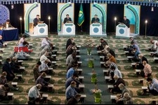   مراسم جزء خوانی قرآن کریم در حرم حضرت عبدالعظیم حسنی