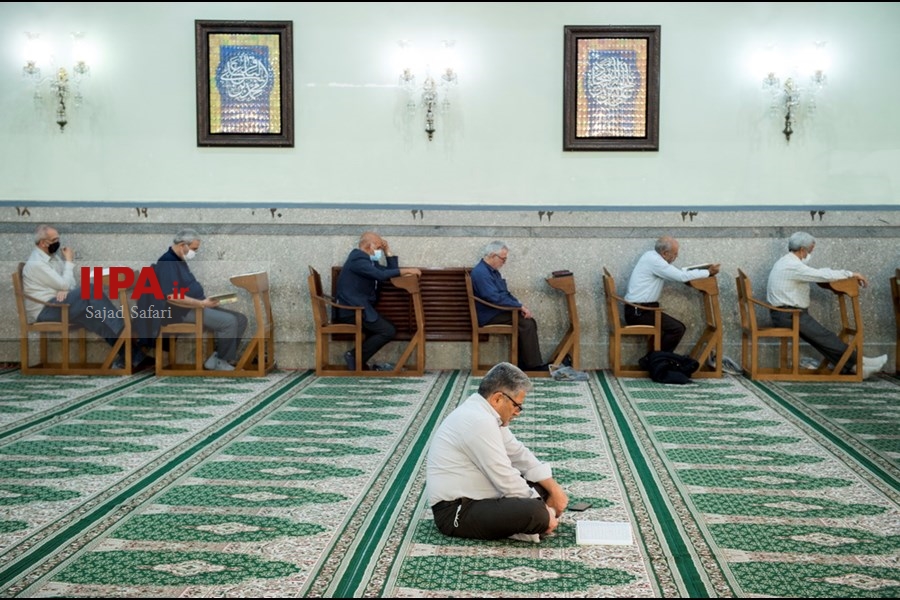   مراسم جزء خوانی قرآن کریم در حرم حضرت عبدالعظیم حسنی