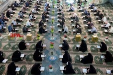   مراسم جزء خوانی قرآن کریم در حرم حضرت عبدالعظیم حسنی
