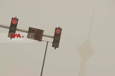   تهران غرق در گرد و غبار