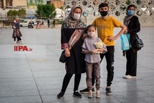   حوالی افطار در میدان امام حسین(ع)