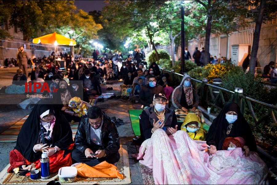   مناجات شب های ماه مبارک رمضان در مسجد ارگ تهران 