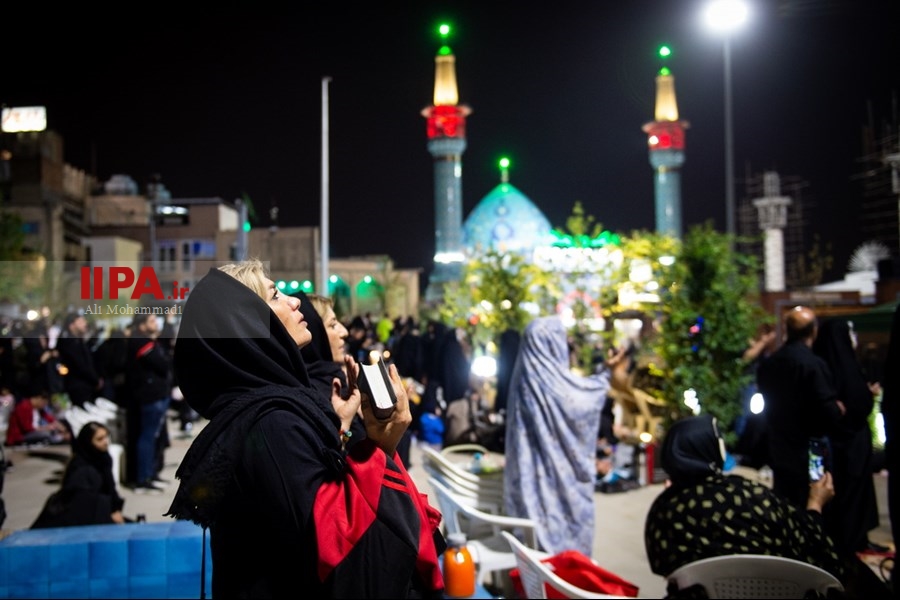   مراسم شب احیای اول ماه مبارک رمضان ۱۴۰۱