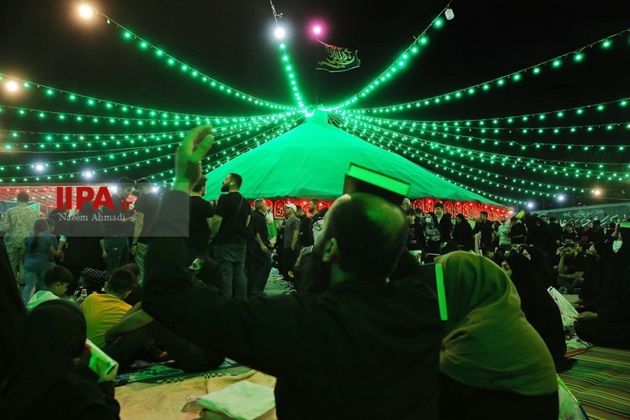   مراسم شب قدر در  بیست و یکم ماه رمضان، بهشت زهرای تهران