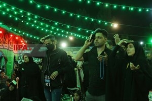 مراسم شب قدر در  بیست و یکم ماه رمضان، بهشت زهرای تهران
