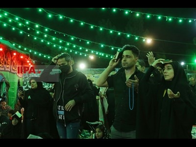 مراسم شب قدر در  بیست و یکم ماه رمضان، بهشت زهرای تهران