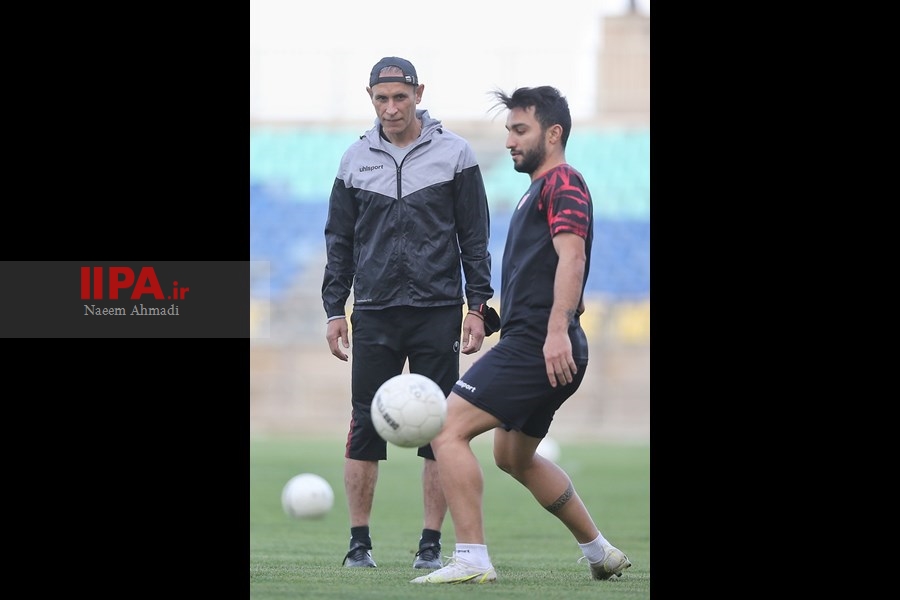   تمرین تیم فوتبال پرسپولیس