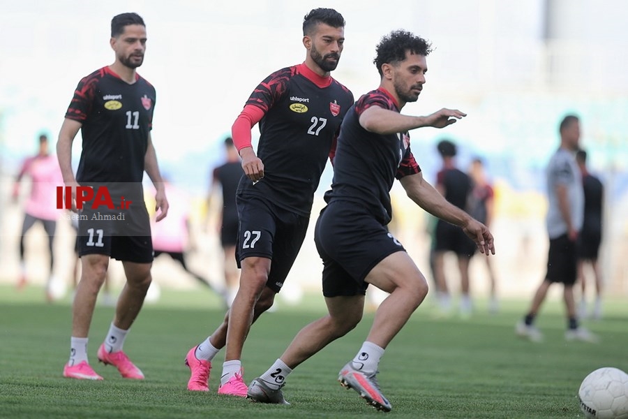   تمرین تیم فوتبال پرسپولیس