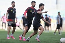   تمرین تیم فوتبال پرسپولیس