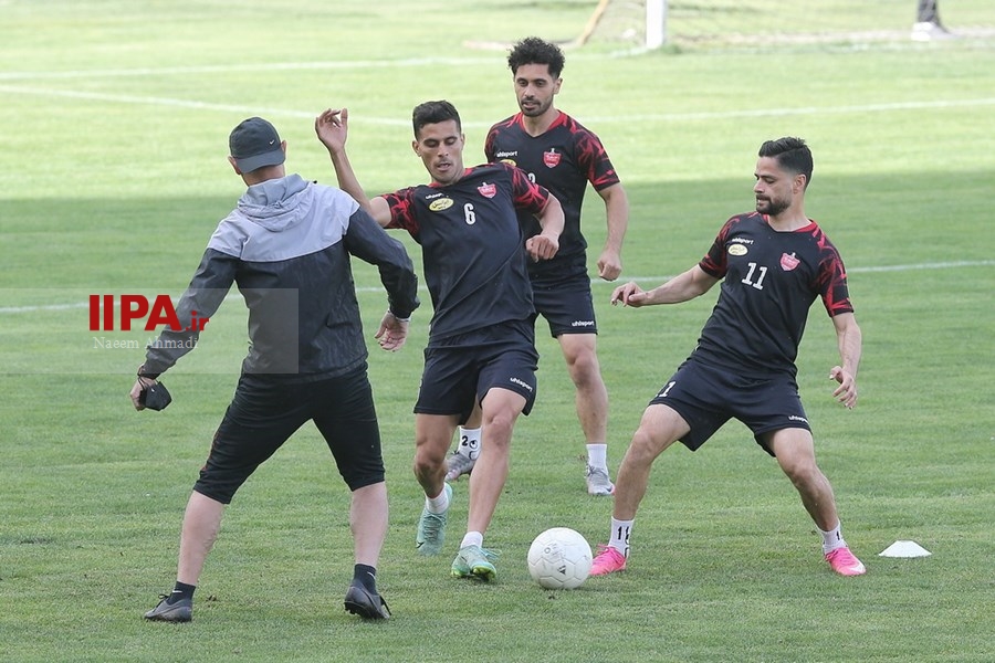   تمرین تیم فوتبال پرسپولیس
