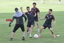   تمرین تیم فوتبال پرسپولیس