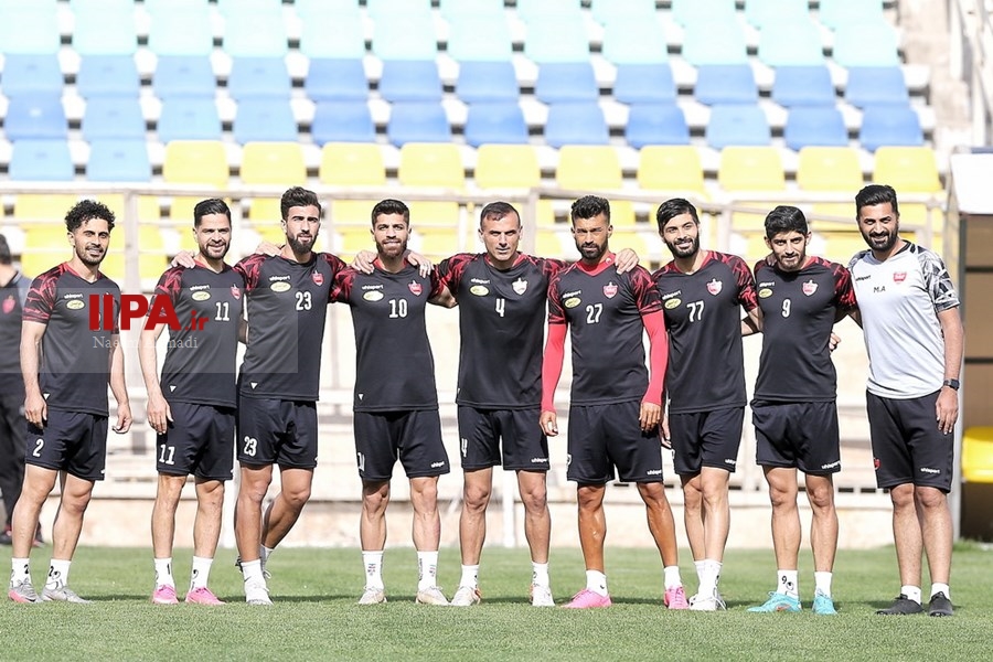   تمرین تیم فوتبال پرسپولیس