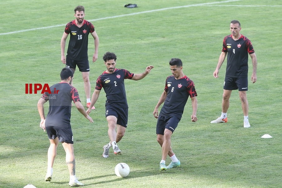   تمرین تیم فوتبال پرسپولیس