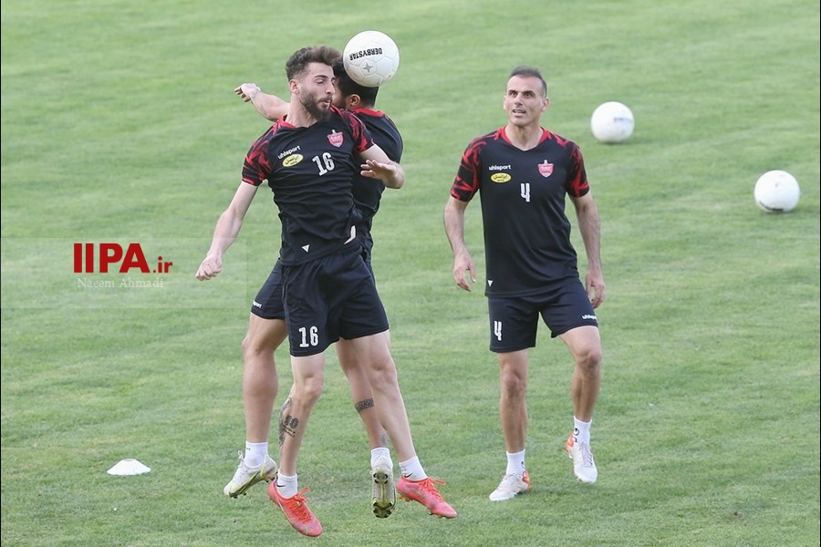   تمرین تیم فوتبال پرسپولیس
