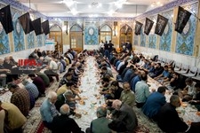   افطاری ساده در مسجد حضرت صاحب الزمان تهران