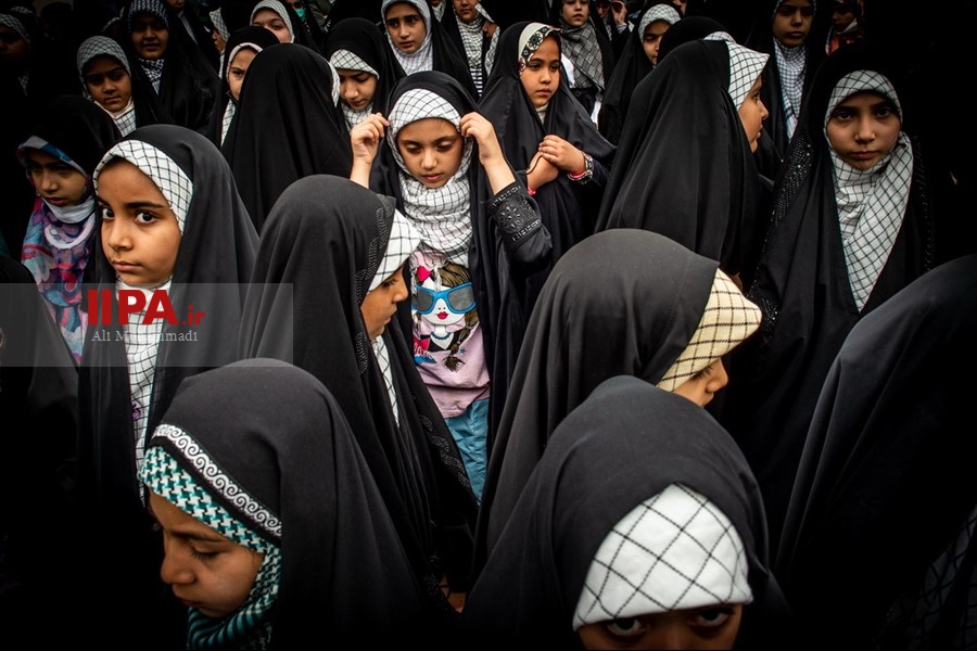   نسل دهه 90 در راهپیمایی قدس 