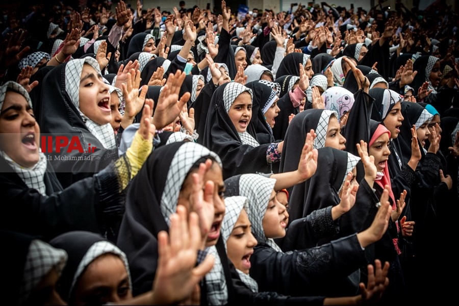   نسل دهه 90 در راهپیمایی قدس 