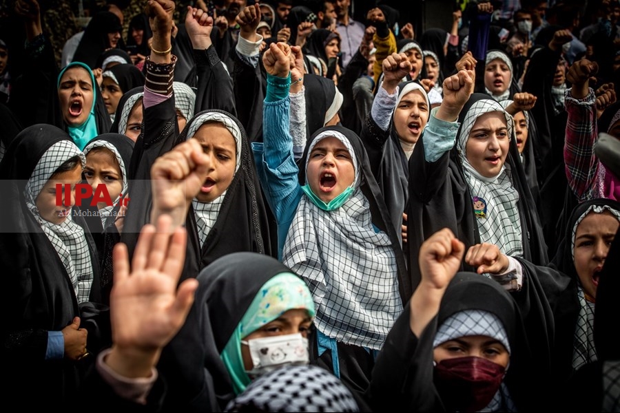   نسل دهه 90 در راهپیمایی قدس 
