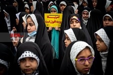   نسل دهه 90 در راهپیمایی قدس 
