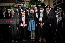   نسل دهه 90 در راهپیمایی قدس 