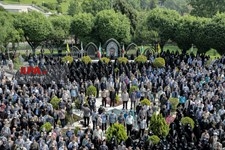   مراسم تشییع پیکر  زنده یاد نادر طالب‌زاده