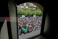   مراسم تشییع پیکر  زنده یاد نادر طالب‌زاده