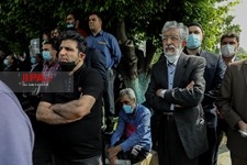   مراسم تشییع پیکر  زنده یاد نادر طالب‌زاده