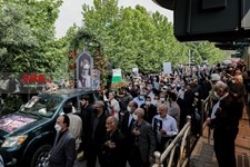   مراسم تشییع پیکر  زنده یاد نادر طالب‌زاده