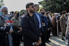   مراسم تشییع پیکر  زنده یاد نادر طالب‌زاده