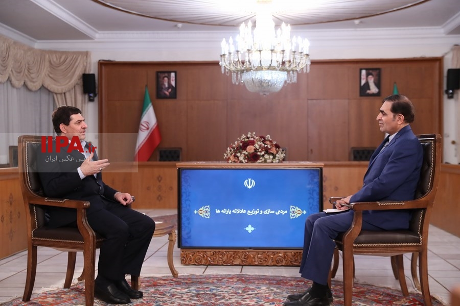   حضور معاون اول رئیس جمهور در  در برنامه تلویزیونی «صف اول»