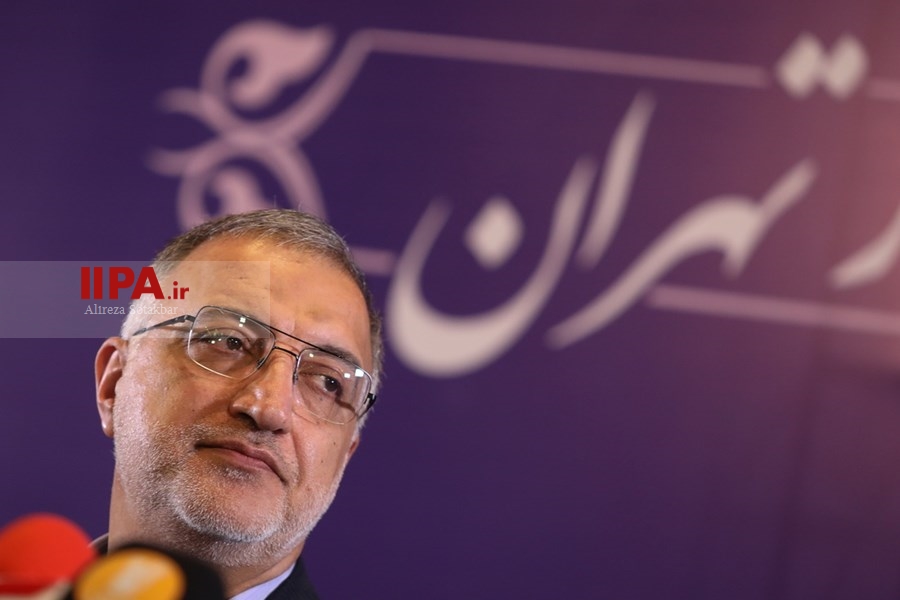   نشست خبری شهردار تهران 
