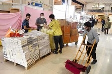   آماده سازی نمایشگاه بین المللی کتاب تهران