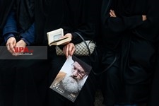   مراسم تشییع پیکر مرحوم فاطمی‌نیا در دانشگاه تهران