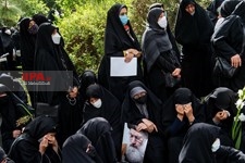   مراسم تشییع پیکر مرحوم فاطمی‌نیا در دانشگاه تهران