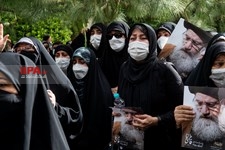   مراسم تشییع پیکر مرحوم فاطمی‌نیا در دانشگاه تهران