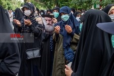   مراسم تشییع پیکر مرحوم فاطمی‌نیا در دانشگاه تهران