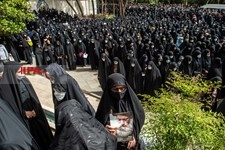   مراسم تشییع پیکر مرحوم فاطمی‌نیا در دانشگاه تهران
