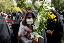   مراسم تشییع پیکر مرحوم فاطمی‌نیا در دانشگاه تهران