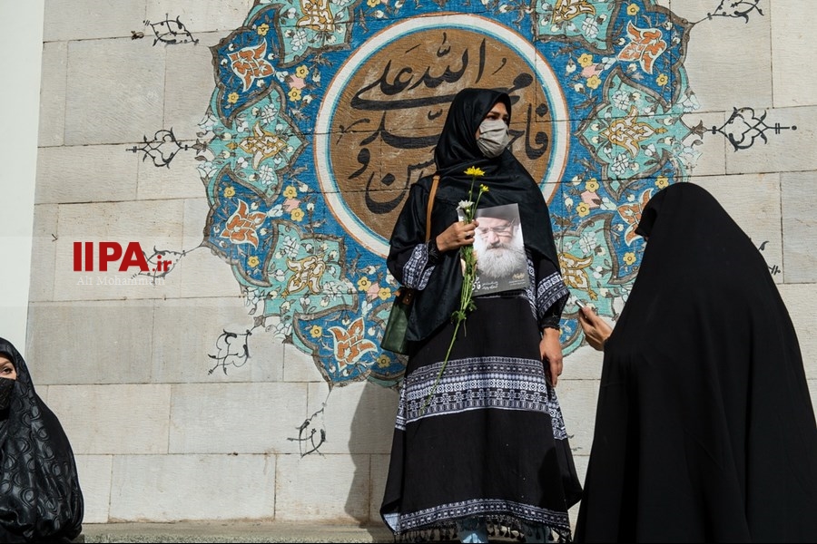   مراسم تشییع پیکر مرحوم فاطمی‌نیا در دانشگاه تهران