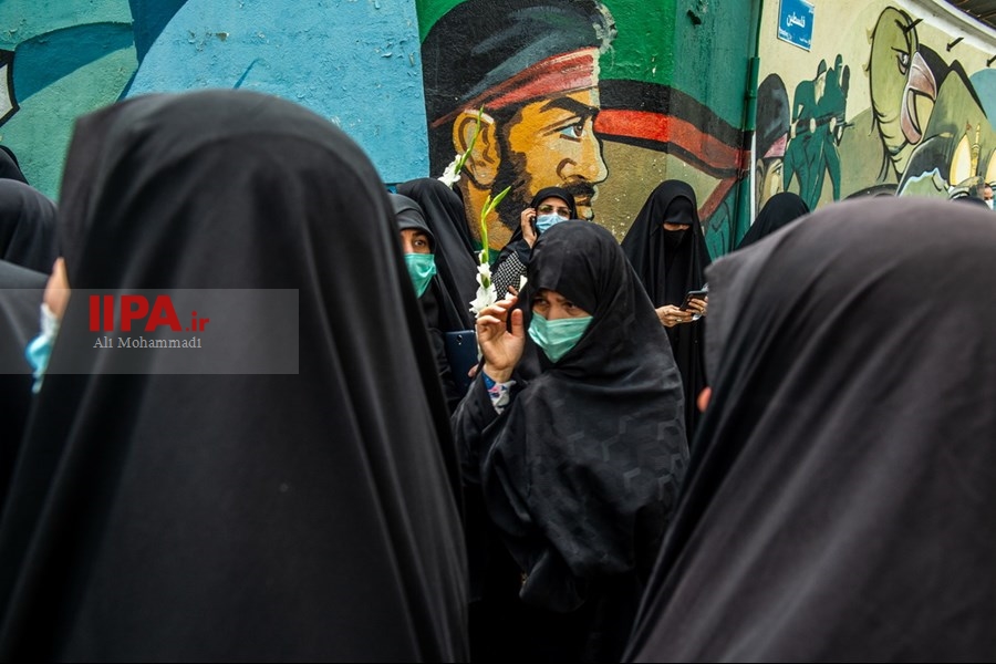   مراسم تشییع پیکر مرحوم فاطمی‌نیا در دانشگاه تهران
