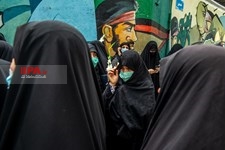   مراسم تشییع پیکر مرحوم فاطمی‌نیا در دانشگاه تهران