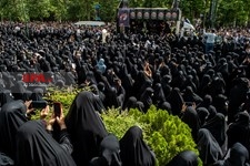   مراسم تشییع پیکر مرحوم فاطمی‌نیا در دانشگاه تهران