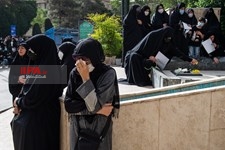   مراسم تشییع پیکر مرحوم فاطمی‌نیا در دانشگاه تهران