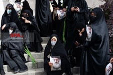   مراسم تشییع پیکر مرحوم فاطمی‌نیا در دانشگاه تهران