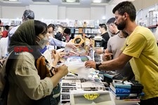    دهمین روز نمایشگاه بین المللی  کتاب تهران  