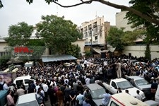    وداع با پیکر شهید صیاد خدایی