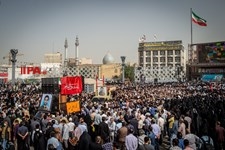   مراسم تشییع پیکر شهید صیاد خدایی
