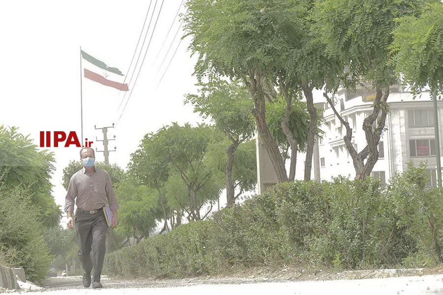   هجوم ریزگرد ها به آسمان تهران