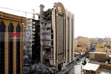    آواربرداری در ساختمان مترو پل